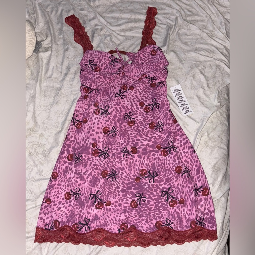 NWT Urban Outfitters Out From Under Amor Mini Slip Dress
